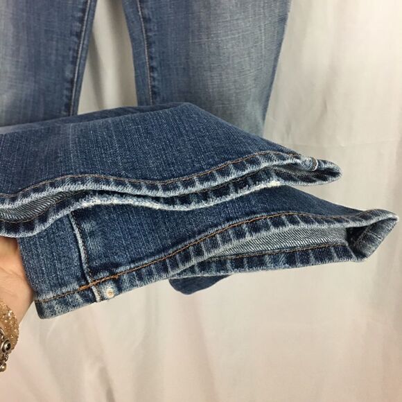 7 for All Mankind Boy Cut Button Fly Jeans 26 - Picture 8 of 11